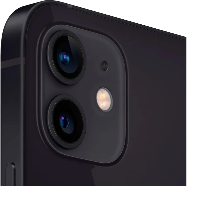 آيفون 12 أسود – كاميرا مزدوجة وذاكرة داخلية 128 جيجابايت