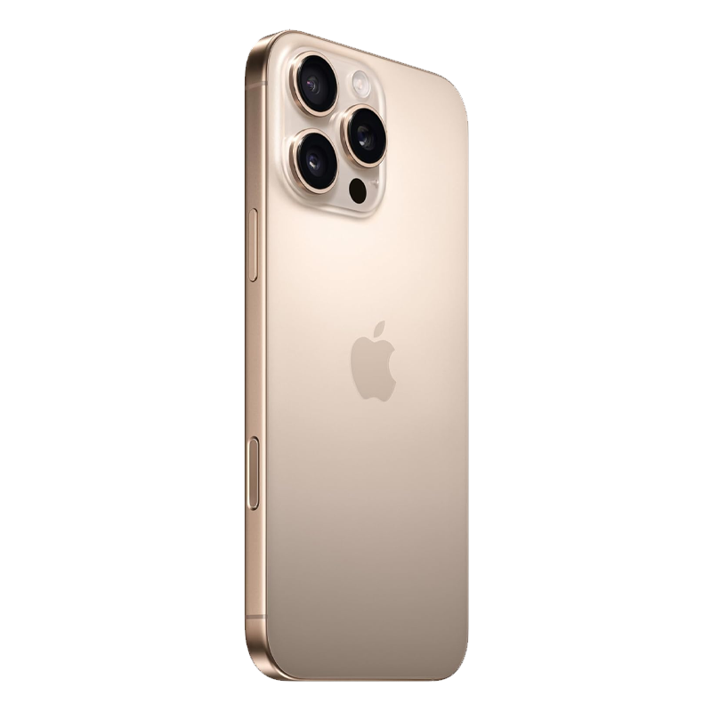 iPhone 16 Pro Max premium desert titanium finish