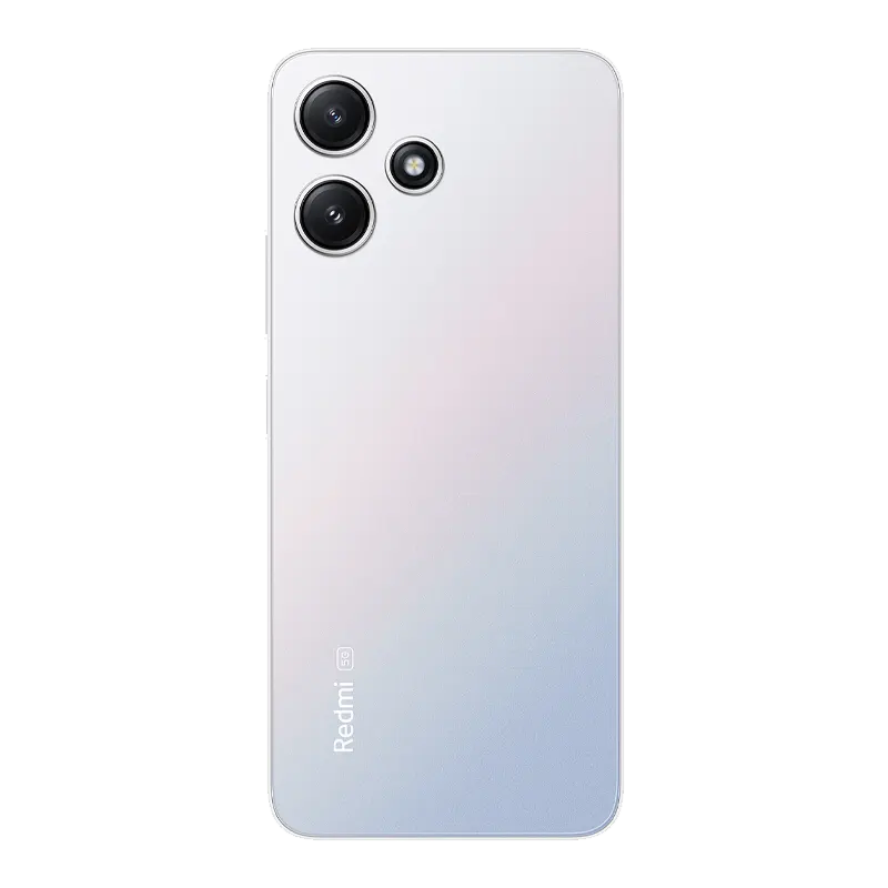 هاتف ذكي بتصميم عصري من شاومي بلون فضي لامع