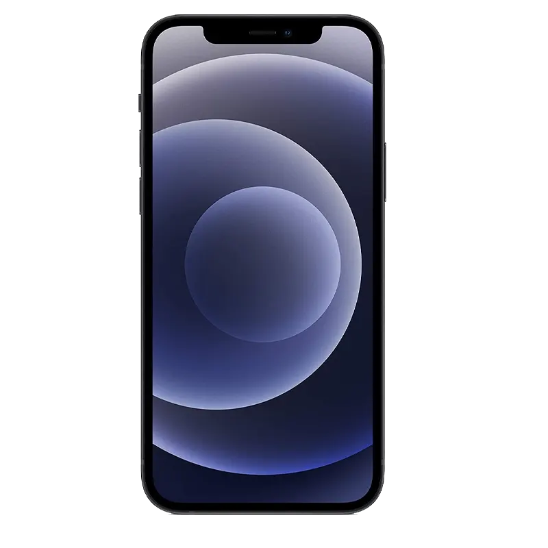 هاتف iPhone 12 أسود – شاشة Super Retina وأداء مميز