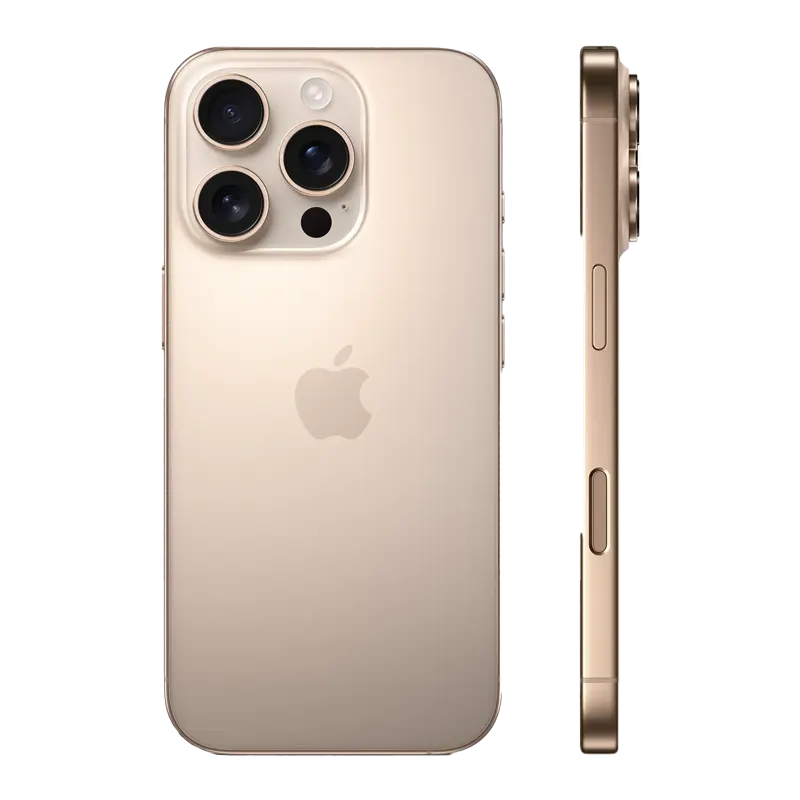 هاتف آيفون 16 برو تيتانيوم أنيق